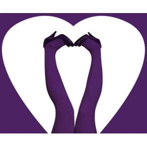 Str�mper Purple Princess 60 denier fra du Milde - Tinashjem