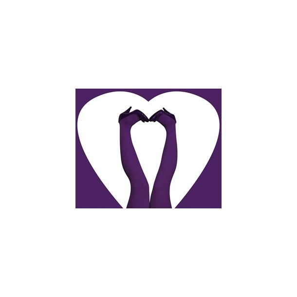 Str�mper Purple Princess 60 denier fra du Milde - Tinashjem