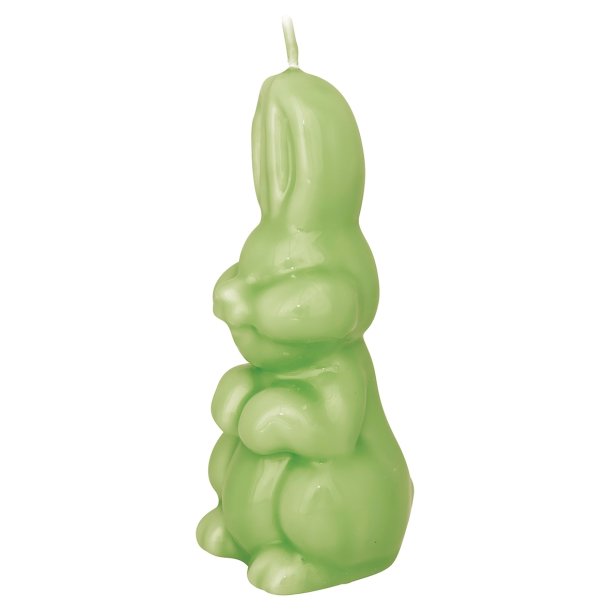 Stearinlys Rabbit pale green fra GreenGate - Tinashjem