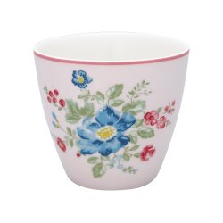 Roberta Pale Pink latte cup fra GreenGate - Tinashjem