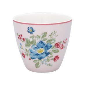 Roberta Pale Pink latte cup fra GreenGate - Tinashjem