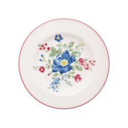 Roberta pale pink plate small 15 cm fra GreenGate - Tinashjem