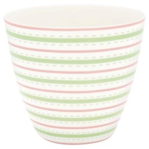 Sari White latte cup fra GreenGate - Tinashjem