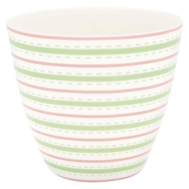 Sari White latte cup fra GreenGate - Tinashjem