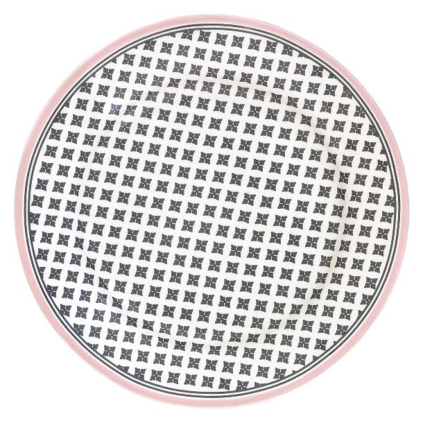 Sasha Dark Grey plate fra GreenGate - Tinashjem