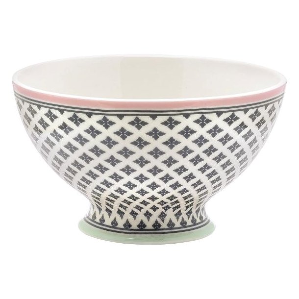 Sasha Dark Grey soup bowl 15 cm fra GreenGate - Tinashjem