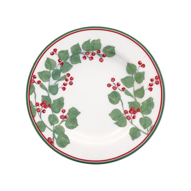 Scarlett White plate small 15 cm fra GreenGate - Tinashjem