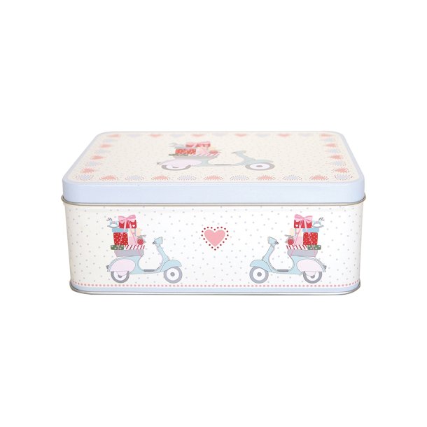 Scooter White rectangular box fra GreenGate - Tinashjem