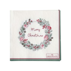 Merry Christmas servietter lille fra GreenGate - Tinashjem