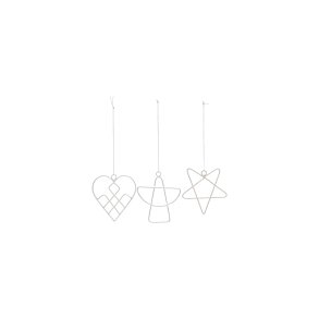 House Doctor oph�ng X-Mas s�lv finish engel - Fransenhome