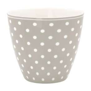 Spot Grey latte cup fra GreenGate - Tinashjem