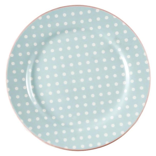 Spot Pale Blue plate - Tinashjem