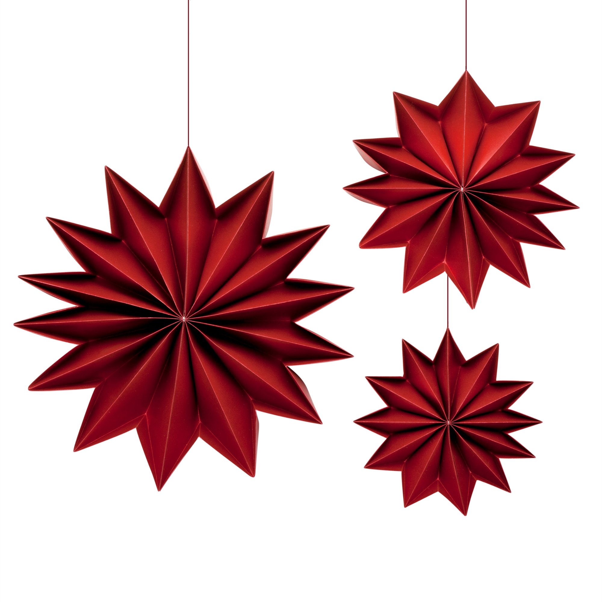 Stjernestunder Pleats stjerner m�rker�d - Fransenhome