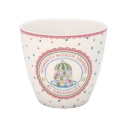 Tenna White latte cup fra GreenGate - Tinashjem