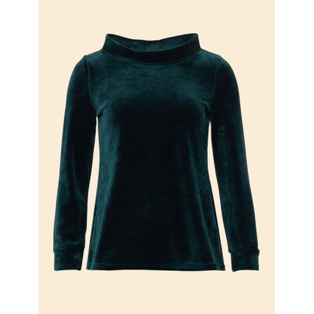 THE WAGGY WAGGY DUALBERTA BLUSE MED LANGE �RMER fra du Milde - Tinashjem