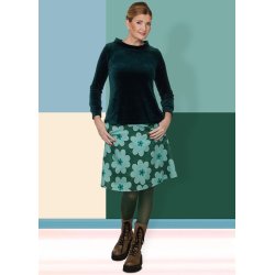 THE WAGGY WAGGY DUALBERTA BLUSE MED LANGE �RMER fra du Milde med nederdel - Tinashjem