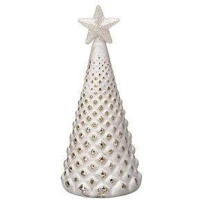 Judy White juletr� h�jde 16,5 cm fra GreenGate - Tinashjem