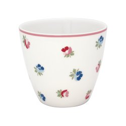 Viola White latte cup fra GreenGate - Tinashjem