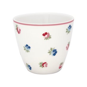 Viola White latte cup fra GreenGate - Tinashjem