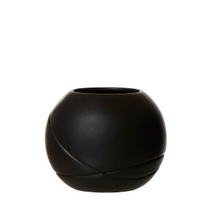 L�bech Living Water Flow vase sort small - Fransenhome