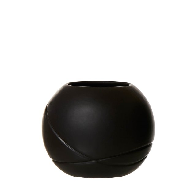L�bech Living Water Flow vase sort small - Tinashjem