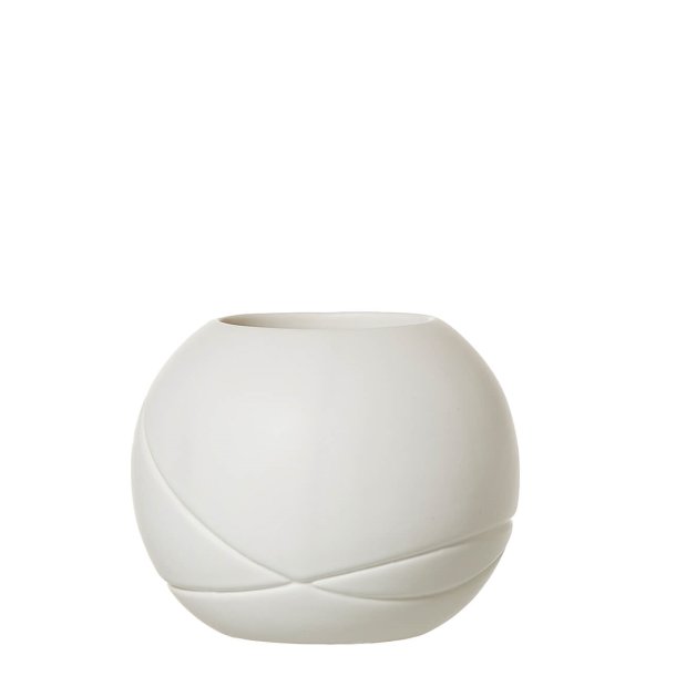 L�bech Living Water Flow vase hvid small - Tinashjem