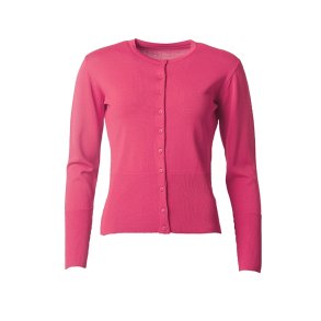 WAUV DUVALENTINA cardigan pink fra du Milde - Tinashjem