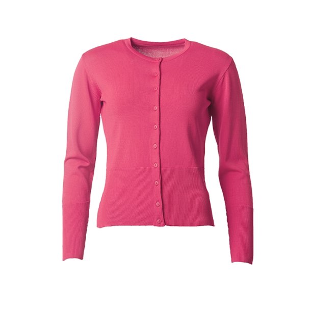 WAUV DUVALENTINA cardigan pink fra du Milde - Tinashjem
