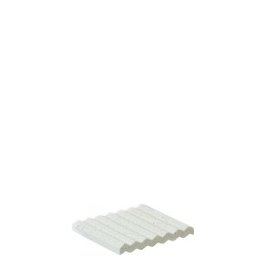 L�bech Living Wave bakke hvid mix mat 14 cm - Fransenhome