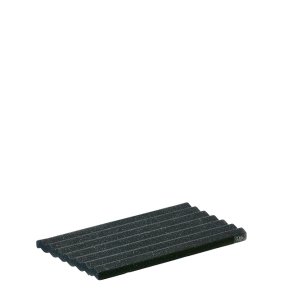 L�bech Living Wave bakke sort mix mat 26 cm - Fransenhome