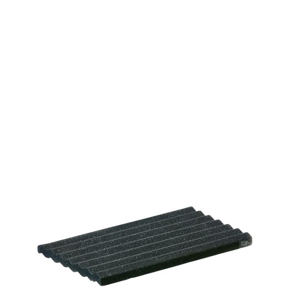 L�bech Living Wave bakke sort mix mat 26 cm - Tinashjem