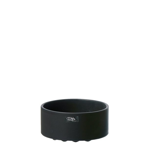 L�bech Living Wave stack sk�l sort mat - Tinashjem
