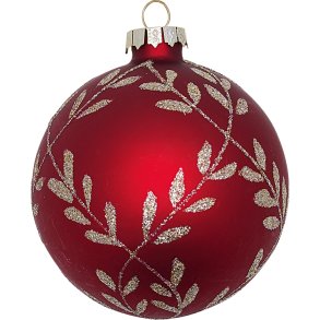 Julekugle Winter red gold fra GreenGate - Tinashjem