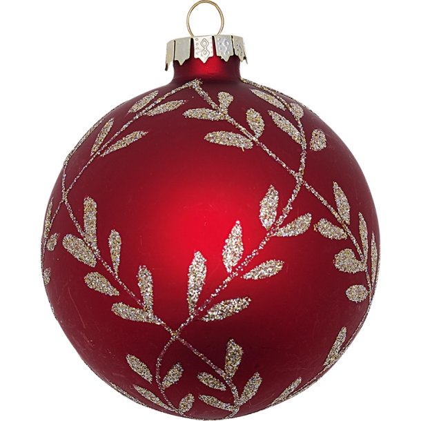 Julekugle Winter red gold fra GreenGate - Tinashjem