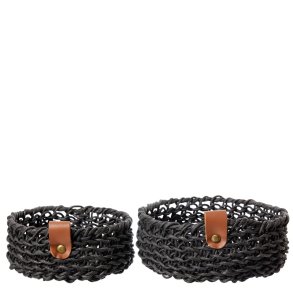 L�bech Living kurves�t sort 2 stk. - Fransenhome