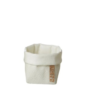 L�bech Living Outdoor Sand Dust Pot hvid med ombuk - Fransenhome