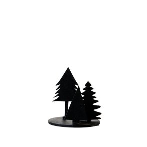 L�bech Living Trio of eco-felt xmas trees sort - Fransenhome
