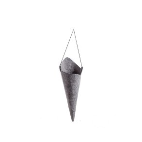 L�bech Living kr�mmerhus hanging cone 29 cm grey - Fransenhome
