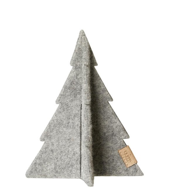 L�bech Living juletr� - Xmas tree - gr� h�jde 18 cm - Fransenhome