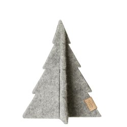 L�bech Living juletr� - Xmas tree - gr� h�jde 18 cm - Fransenhome