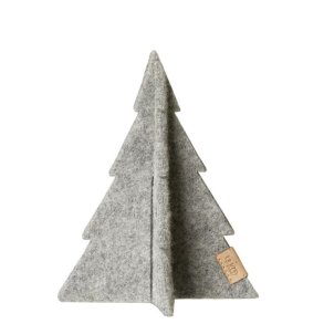 L�bech Living juletr� - Xmas tree - gr� h�jde 18 cm - Fransenhome