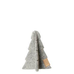 L�bech Living juletr� - Xmas tree - gr� h�jde 12 cm - Fransenhome