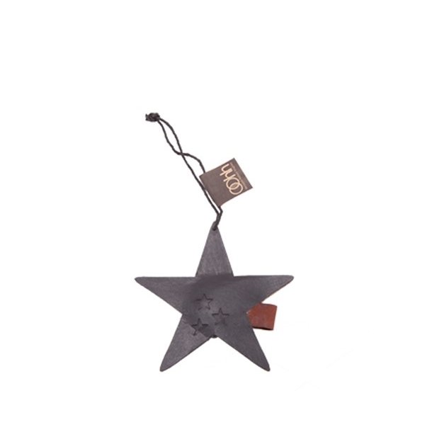 L�bech Living Star Ornament padded xmas sort - Tinashjem