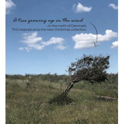 L�bech Living Windy Tree sort 3 stk. bl�sende tr�er - Fransenhome