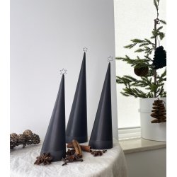 L�bech Living Windy Tree sort 3 stk. p� hylde - Fransenhome