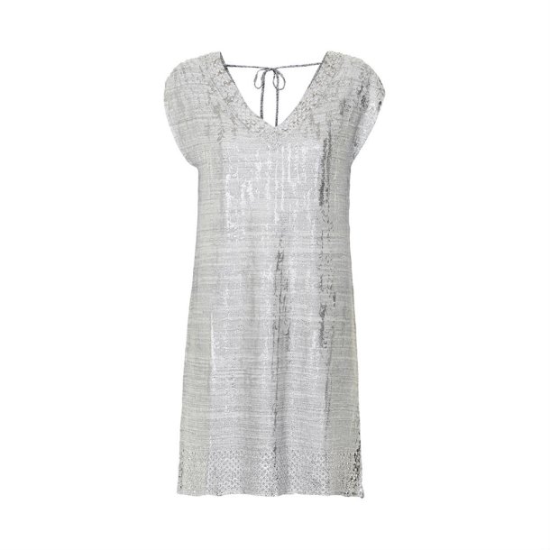 Cream kjole Wingi Knit str. XS - Tinashjem