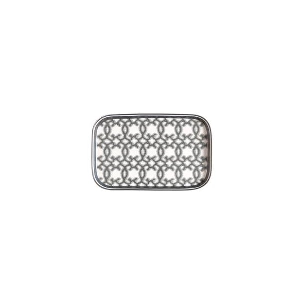 Karma dark grey tallerken fra GreenGate - Tinashjem
